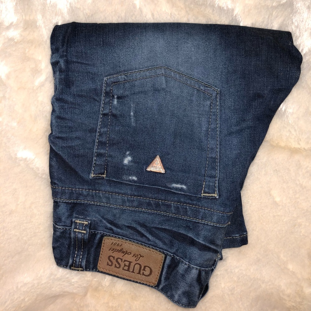 Guess Dark Wash Skinny Jeans